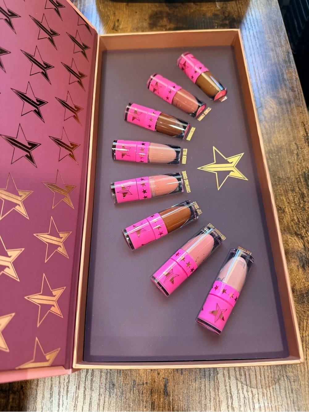 Jeffree Star Mini Nudes Liquid Lipstick Set – Pink and Brown Shades
